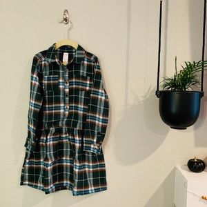 Carter’s - Girls Plaid Patterned Dress 🍁